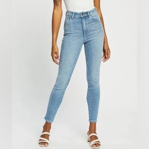 ROLLA’S Eastcoast Ankle High Rise Super Skinny Jeans